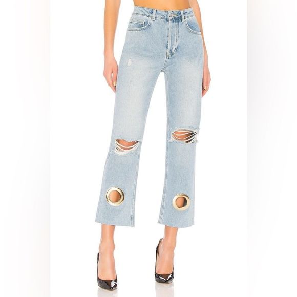 Anine Bing Denim - ANINE BING | Giovanna Straight Jeans